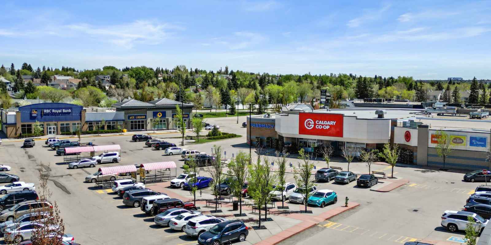 Deer Valley Market Place shopping centre in southeast Calgary Alberta