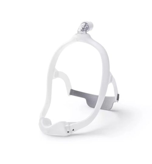 Philips DreamWear nasal CPAP mask fitpack with under the nose cushion and top of head tubing
