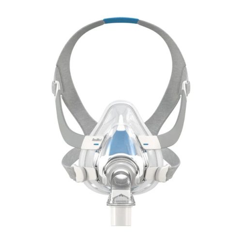 ResMed AirTouch F20 full face CPAP mask front view with memory foam cushion