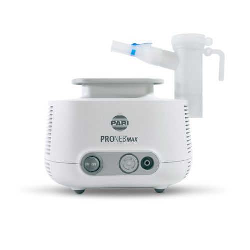 PRONEB Max LC PLUS nebulizer system by PARI with compressor and LC PLUS nebulizer attachment