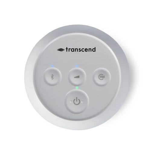 Transcend Micro Auto CPAP travel machine top view with control buttons