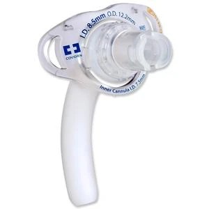 Shiley flexible cuffless tracheostomy tube with disposable inner cannula and 15mm connector