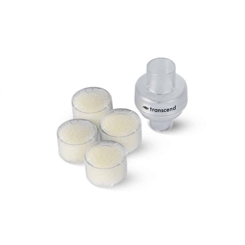 Transcend Universal AirMist HME with replacement humidification cartridges for travel CPAP therapy