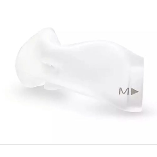 Front view of Philips DreamWear nasal cushion in Medium size